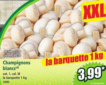 la barquette 1 kg