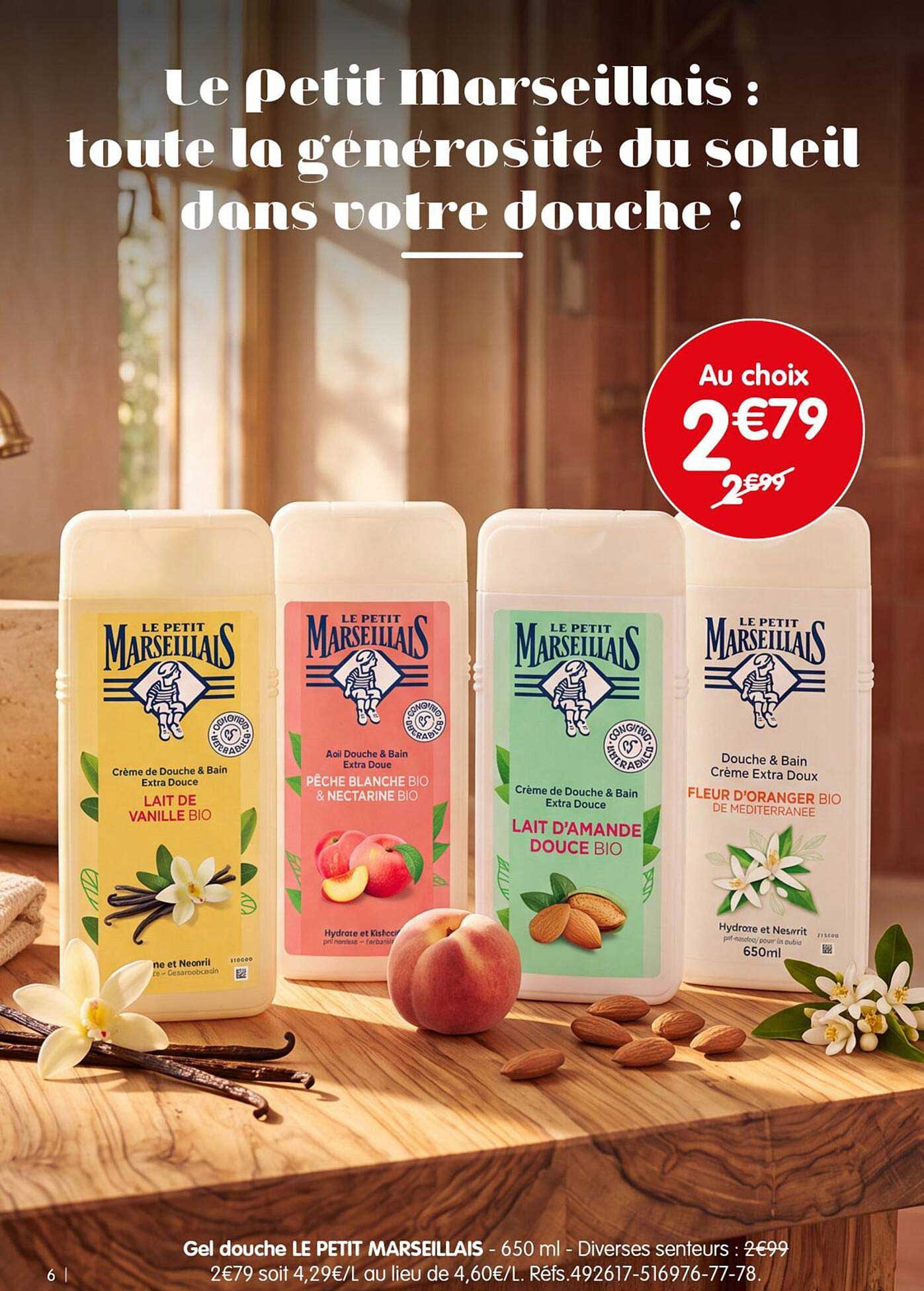 Le Petit Marseillais : toute la générosité du soleil dans votre douche !