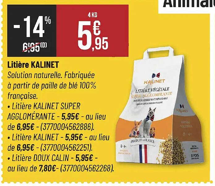 Litière KALINET
