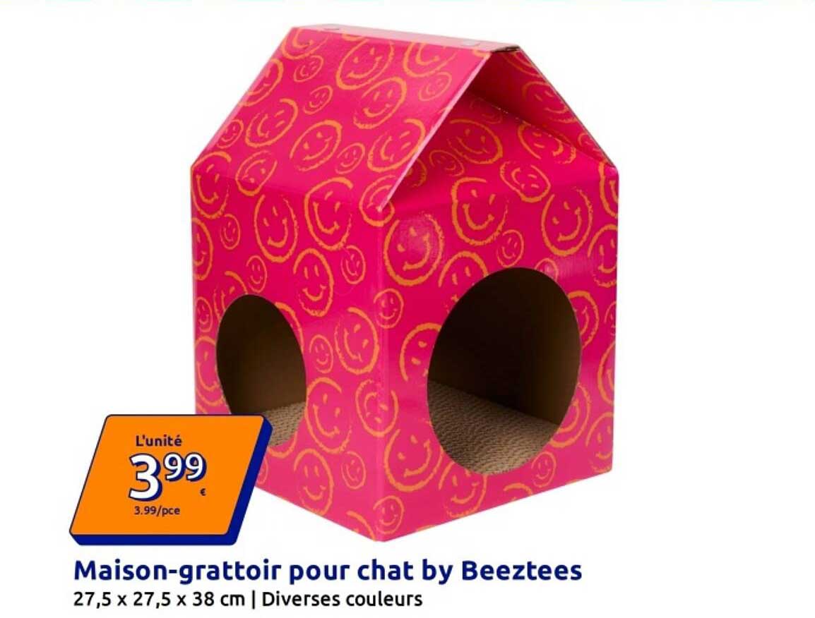 Maison-grattoir pour chat by Beeztees