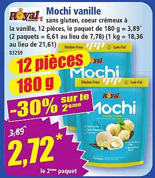 Mochi vanille