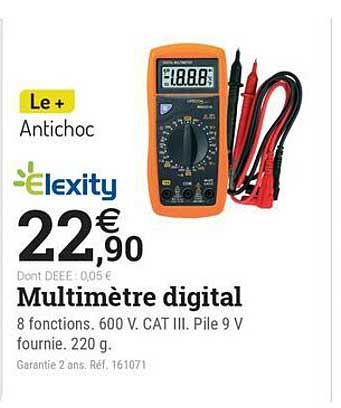 Multimètre digital