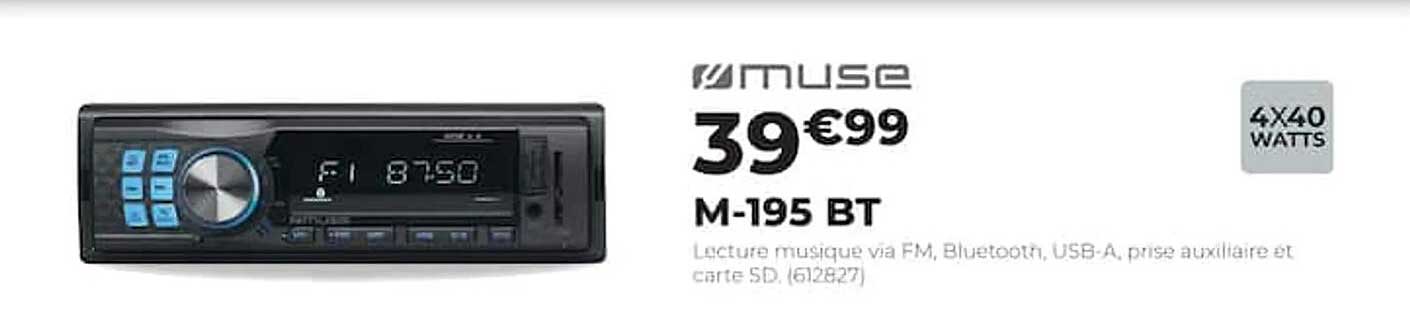 muse 39€99 M-195 BT