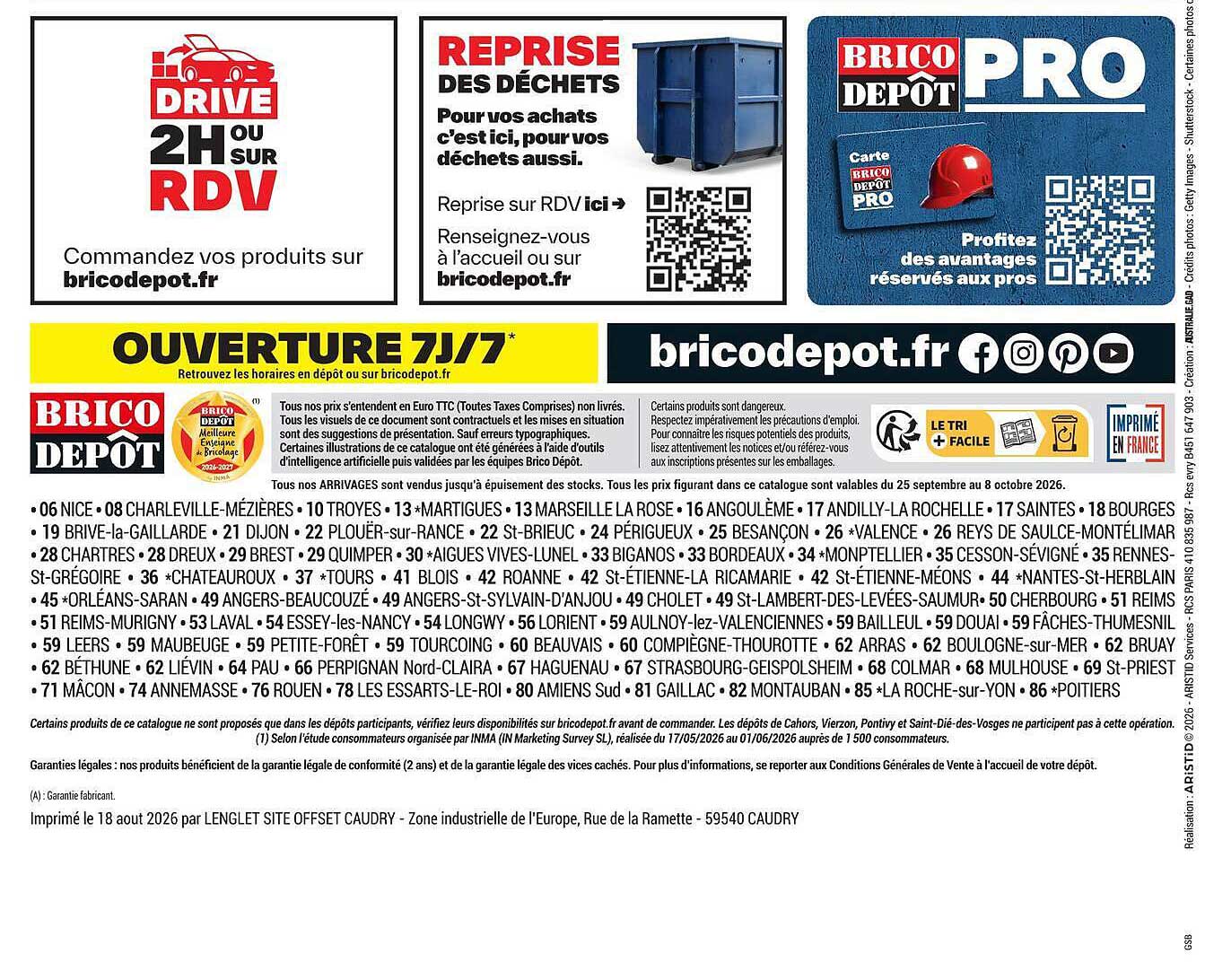 OUVERTURE 7J/7