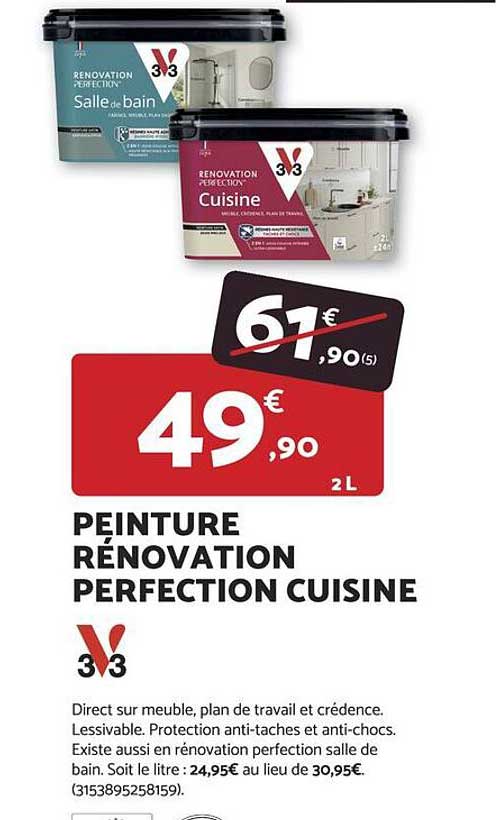 PEINTURE RÉNOVATION PERFECTION CUISINE