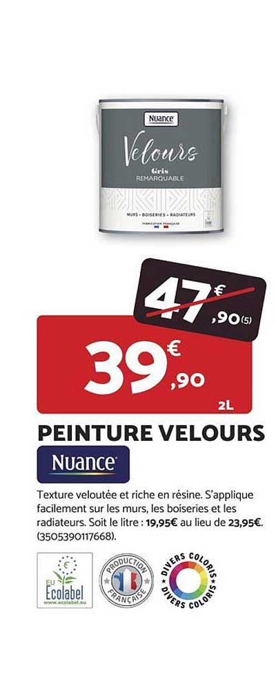 PEINTURE VELOURS Nuance