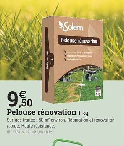 Pelouse rénovation 1 kg