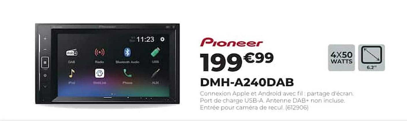 Pioneer DMH-A240DAB
