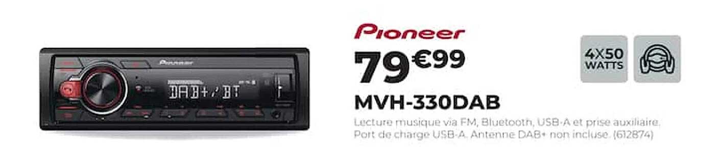 Pioneer MVH-330DAB
