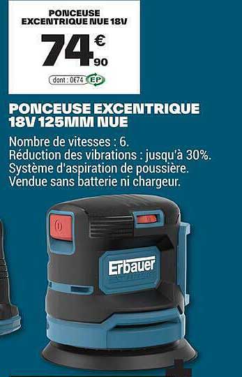 PONCEUSE EXCENTRIQUE NUE 18V