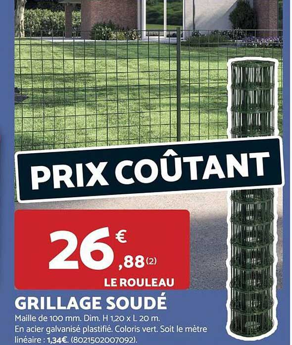 PRIX COÛTANT