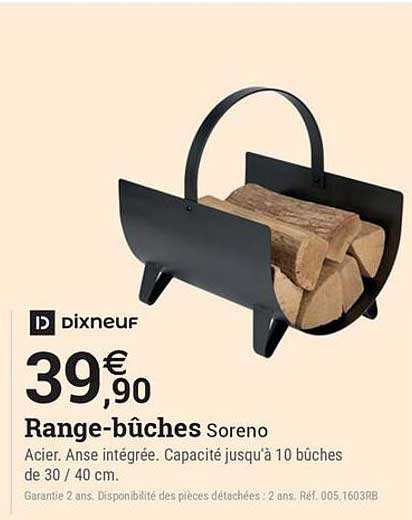 Range-bûches Soreno