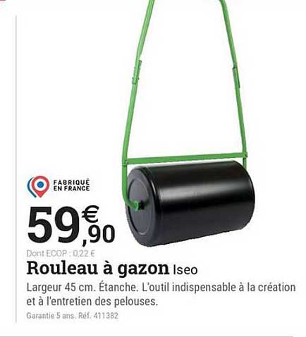 Rouleau à gazon Iseo