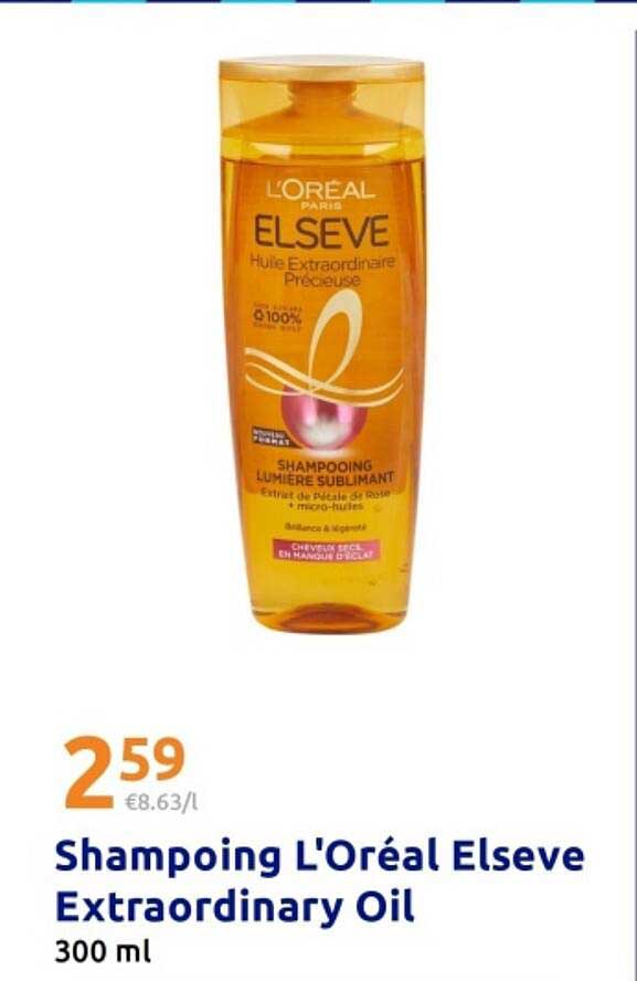 Shampooing L'Oréal Elseve Extraordinary Oil