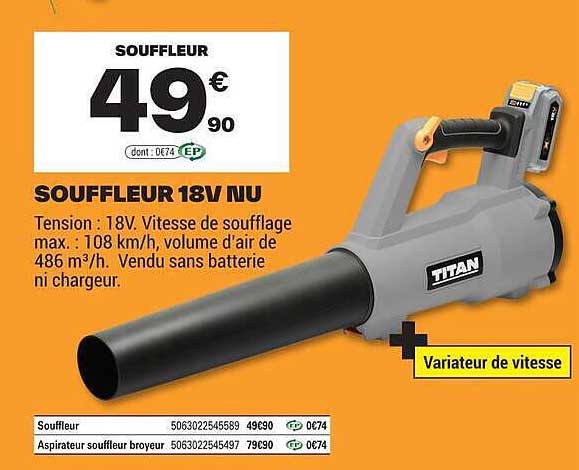 SOUFFLEUR 18V NU