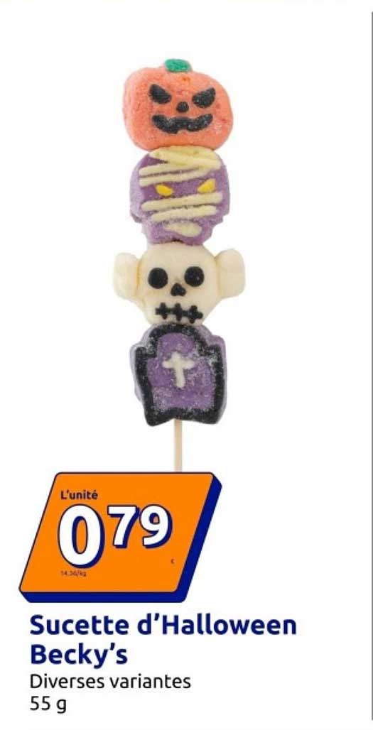 Sucette d'Halloween Becky's