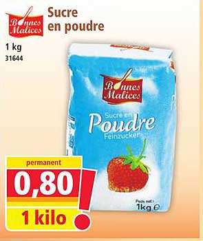 Sucre en poudre