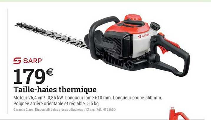 Taille-haies thermique