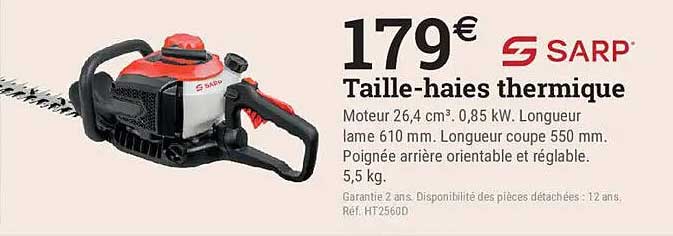 Taille-haies thermique
