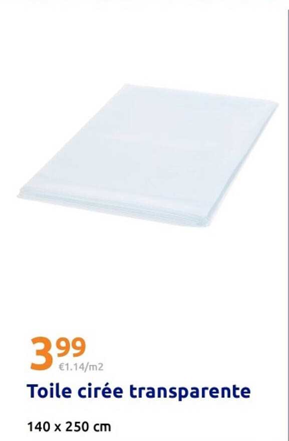 Toile cirée transparente