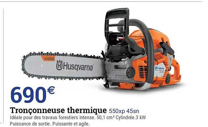 Tronçonneuse thermique 550xp 45sn