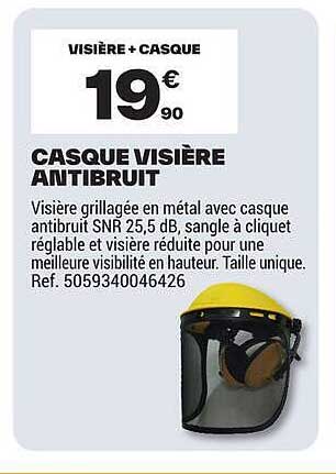 VISIERE + CASQUE