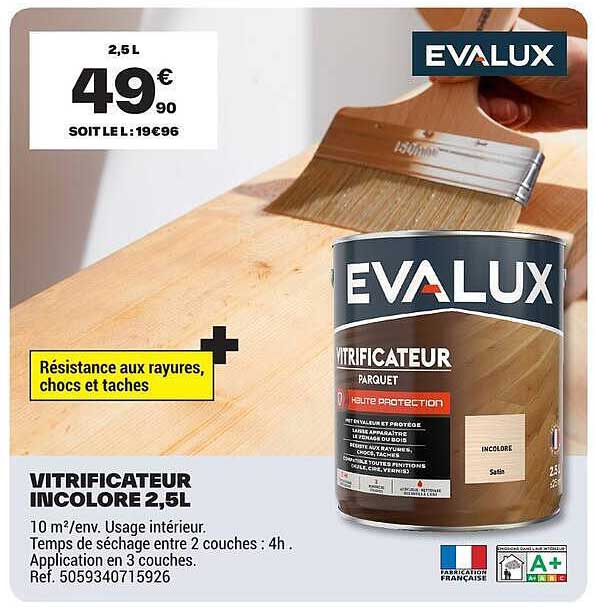 VITRIFICATEUR INCOLORE 2,5L