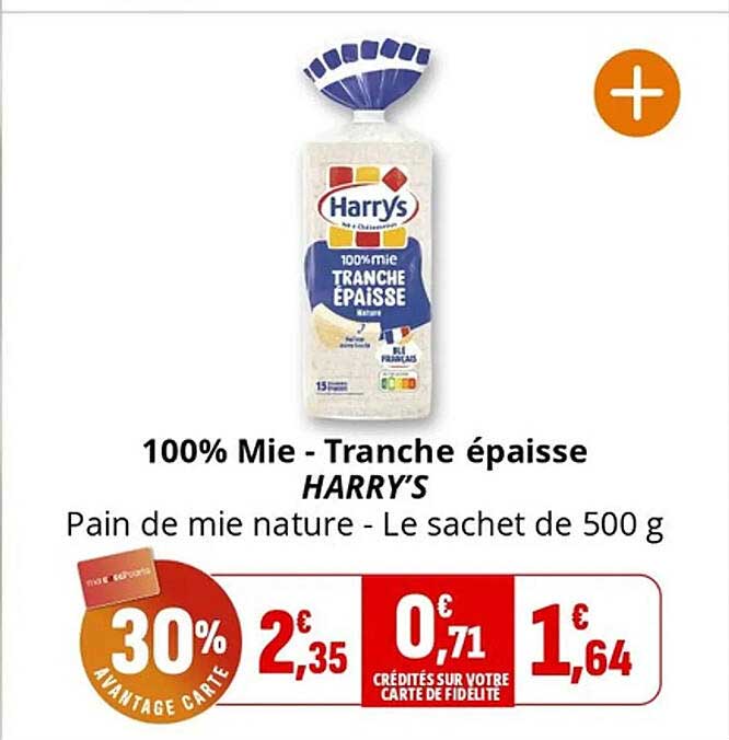 100% Mie - Tranche épaisse