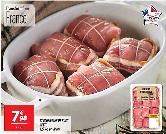 12 Paupiettes de Porc Netto