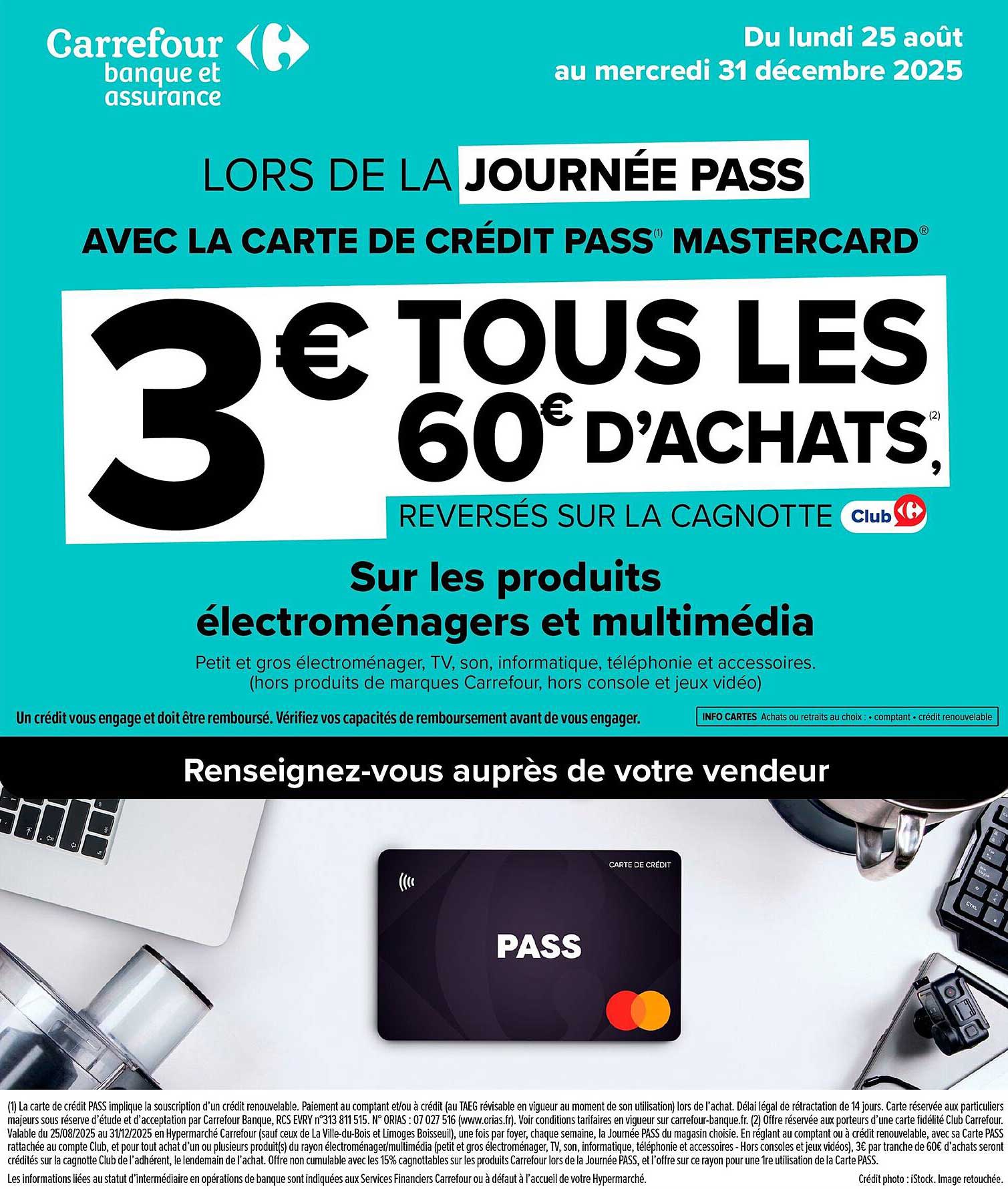 3 € TOUS LES 60 € D'ACHATS, REVERSÉS SUR LA CAGNOTTE Club