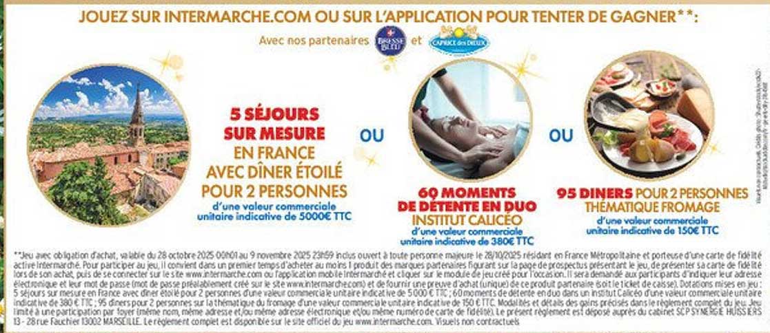 5 séjours sur mesure en France avec dîner étoilé pour 2 personnes