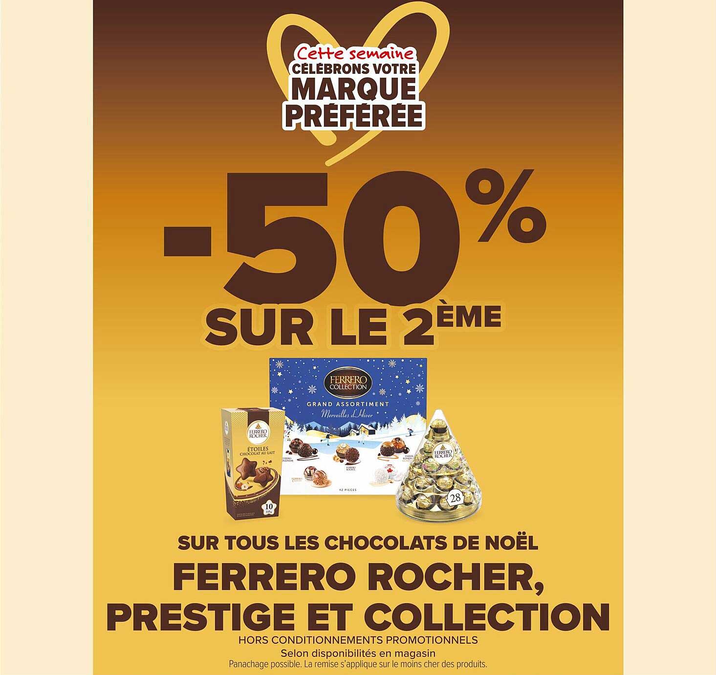 -50% SUR LE 2ÈME