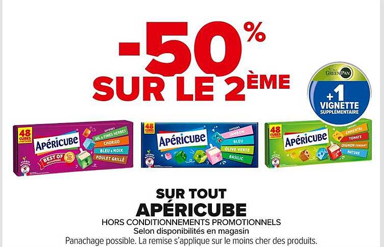 -50% SUR LE 2ÈME