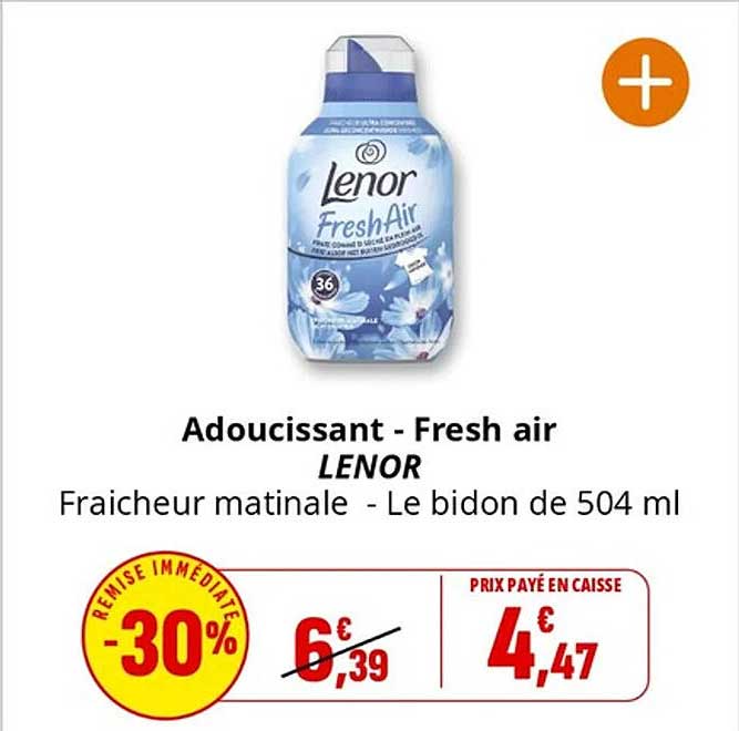 Adoucissant - Fresh air LENOR