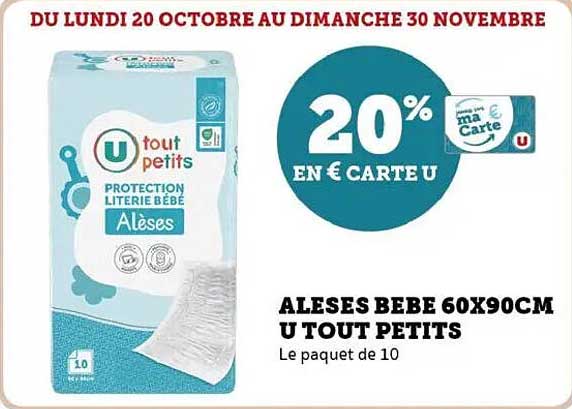 ALESSES BEBE 60X90CM U TOUT PETITS