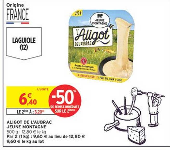 ALIGOT DE L'AUBRAC JEUNE MONTAGNE