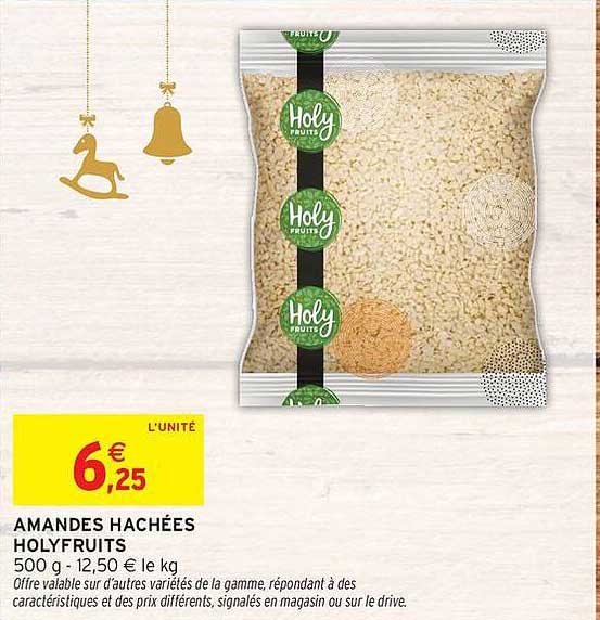 AMANDES HACHÉES HOLYFRUITS