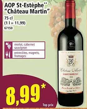 AOP St-Estèphe** "Château Martin"