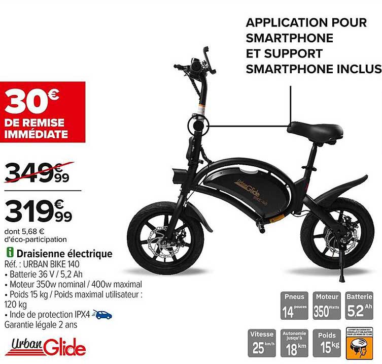 APPLICATION POUR SMARTPHONE ET SUPPORT SMARTPHONE INCLUS