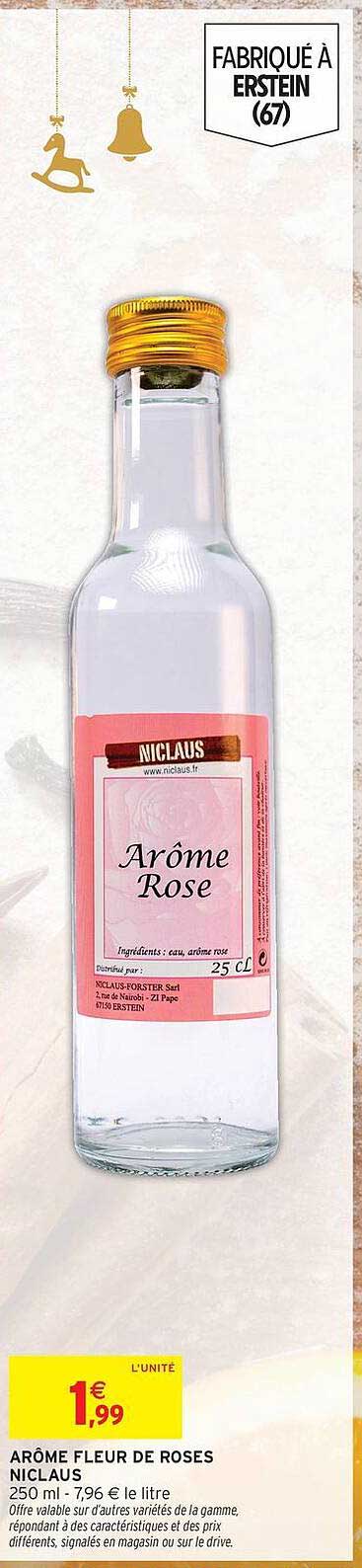 ARÔME FLEUR DE ROSES NICLAUS