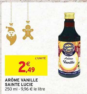 ARÔME VANILLE SAINTE LUCIE