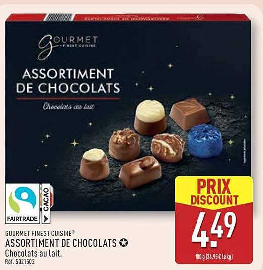ASSORTIMENT DE CHOCOLATS