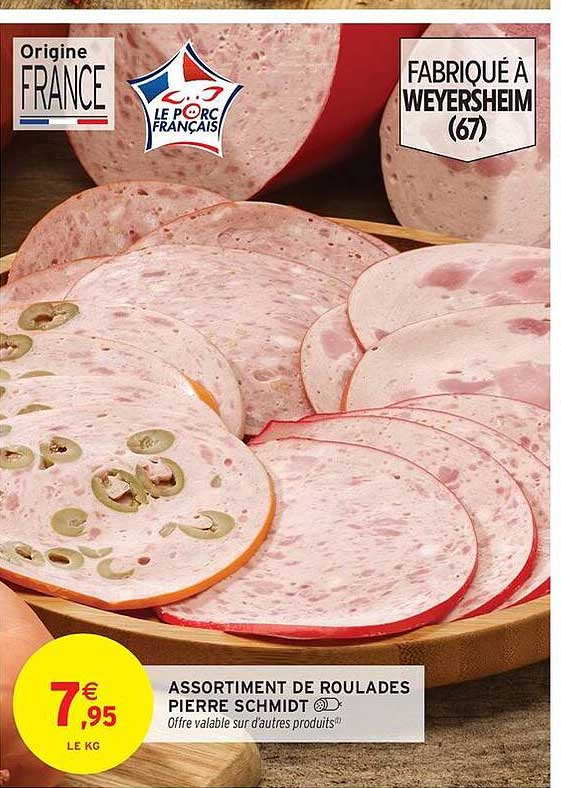 ASSORTIMENT DE ROULADES PIERRE SCHMIDT®