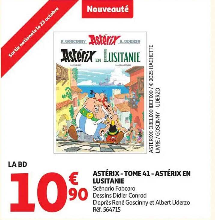 ASTÉRIX - TOME 41 - ASTÉRIX EN LUSITANIE