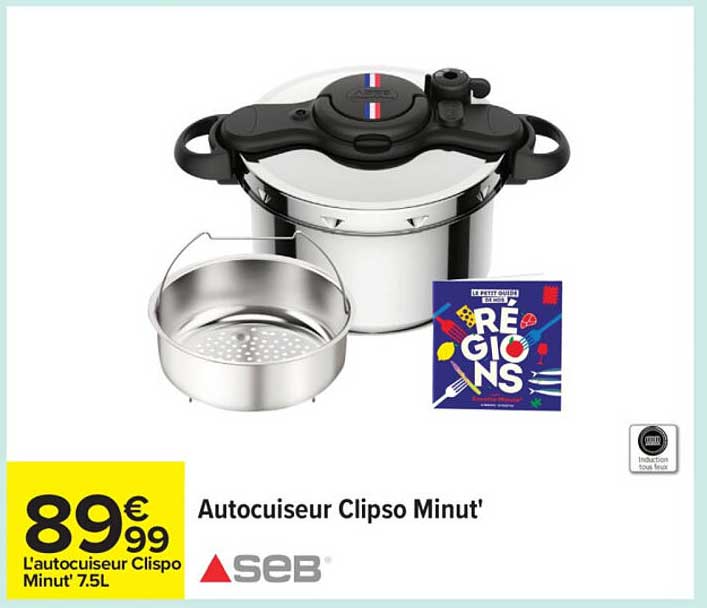 Autocuiseur Clipso Minut'