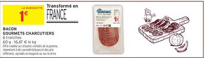 BACON GOURMETS CHARCUTIERS