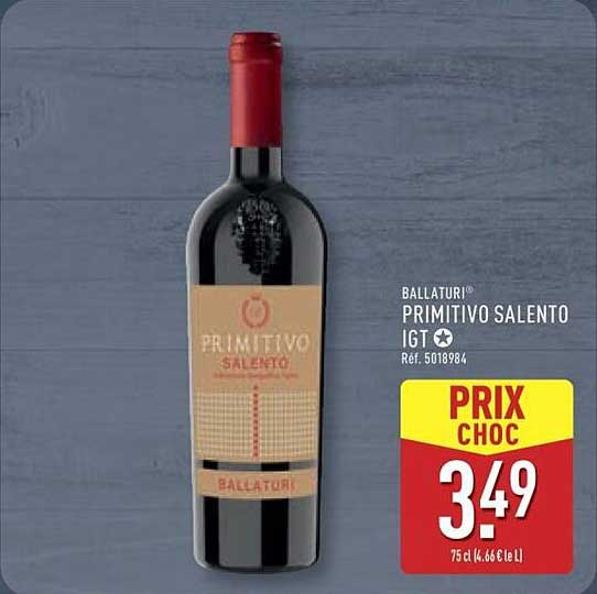 BALLATURI® PRIMITIVO SALENTO IGT