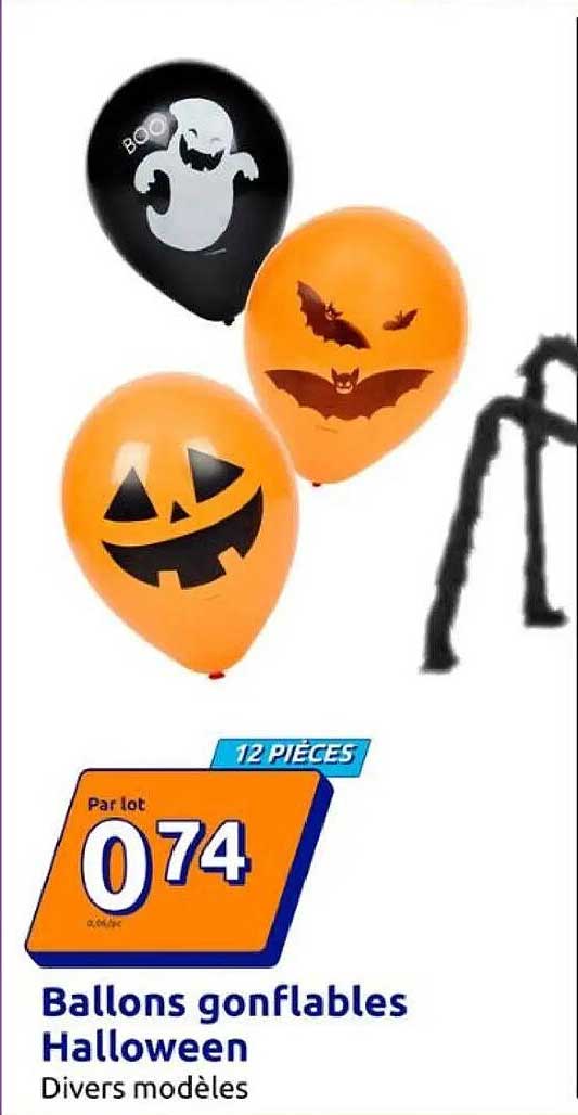 Ballons gonflables Halloween