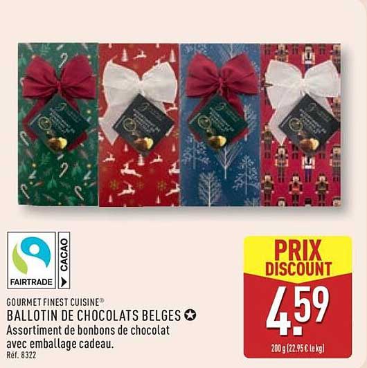 BALLotin de chocolats belges