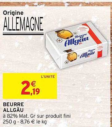 BEURRE ALLGÄU